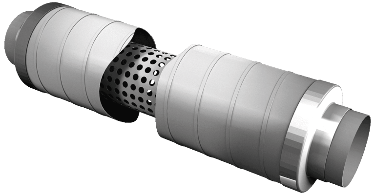 Duct silencer RDS